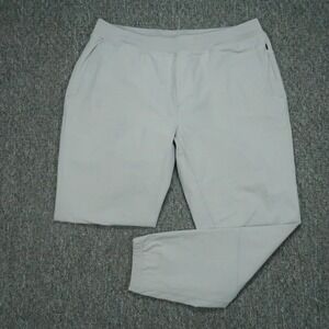 LEGENDS Pants Men XL Gray Aviation Jogger Performance Zip Pocket Athletic